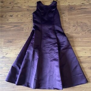 Jessica McClintock Deep Purple Maxi Dress